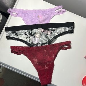 Victoria’s Secret Pink thongs